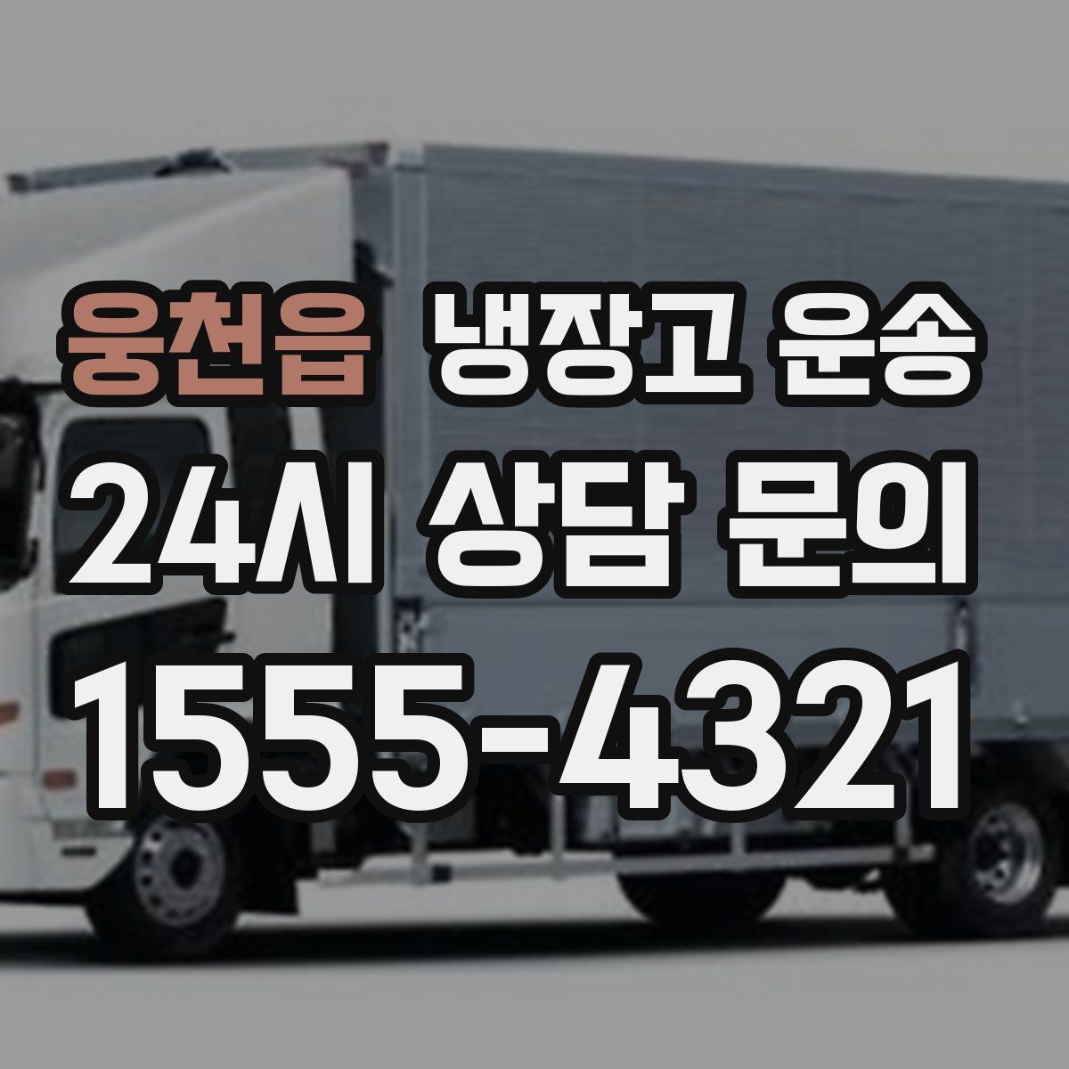 웅천읍 냉장고 운송