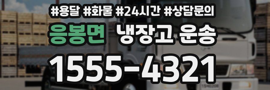 응봉면 냉장고 운송