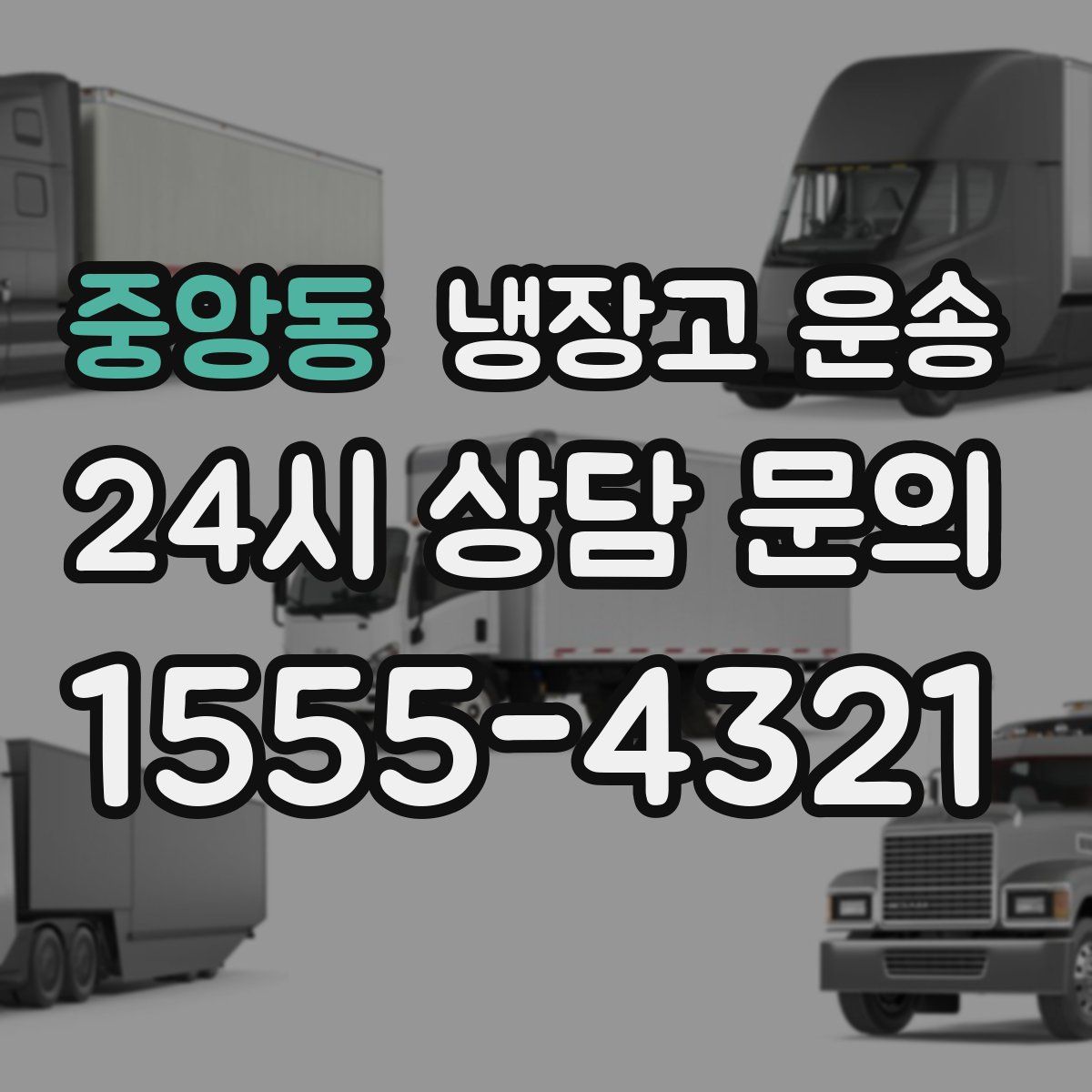 중앙동 냉장고 운송
