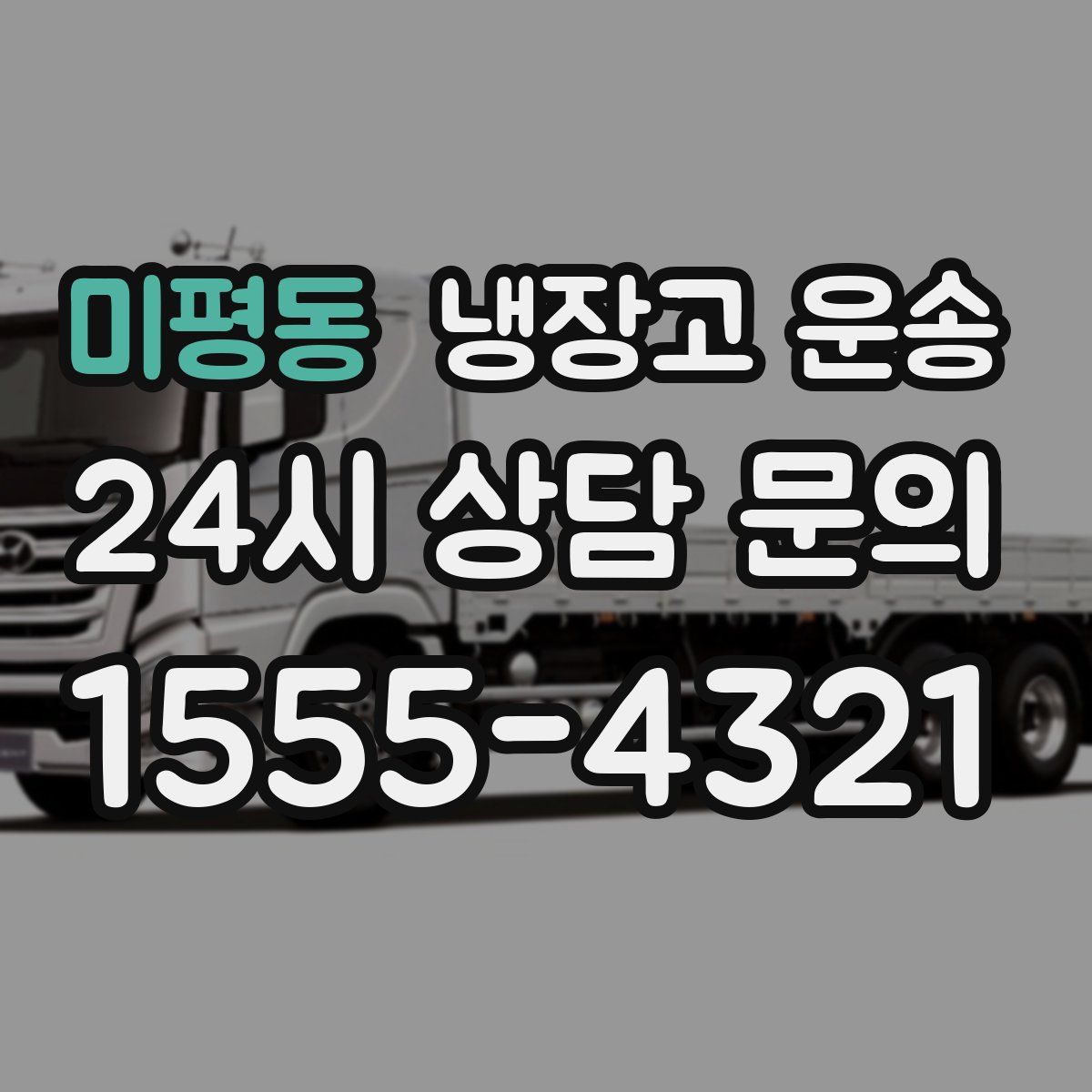 미평동 냉장고 운송