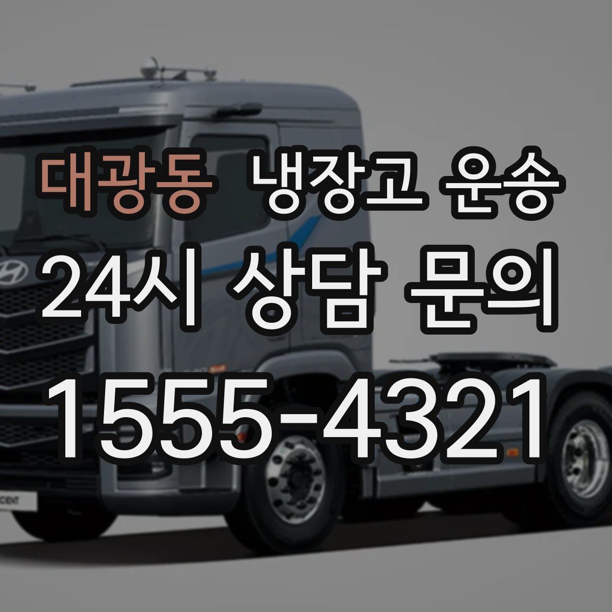 대광동 냉장고 운송