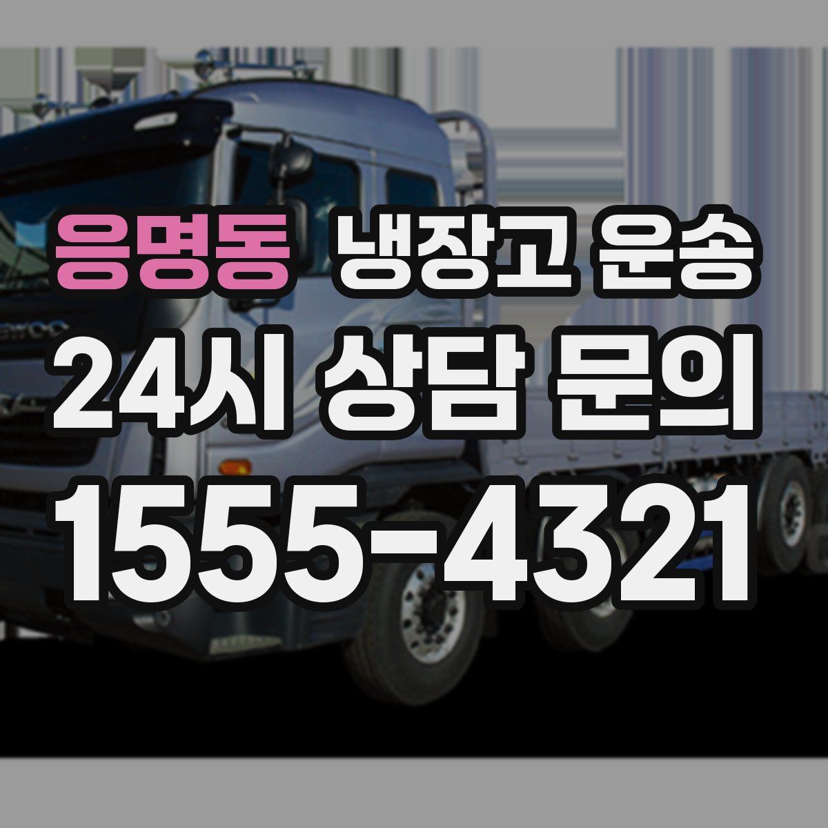 응명동 냉장고 운송