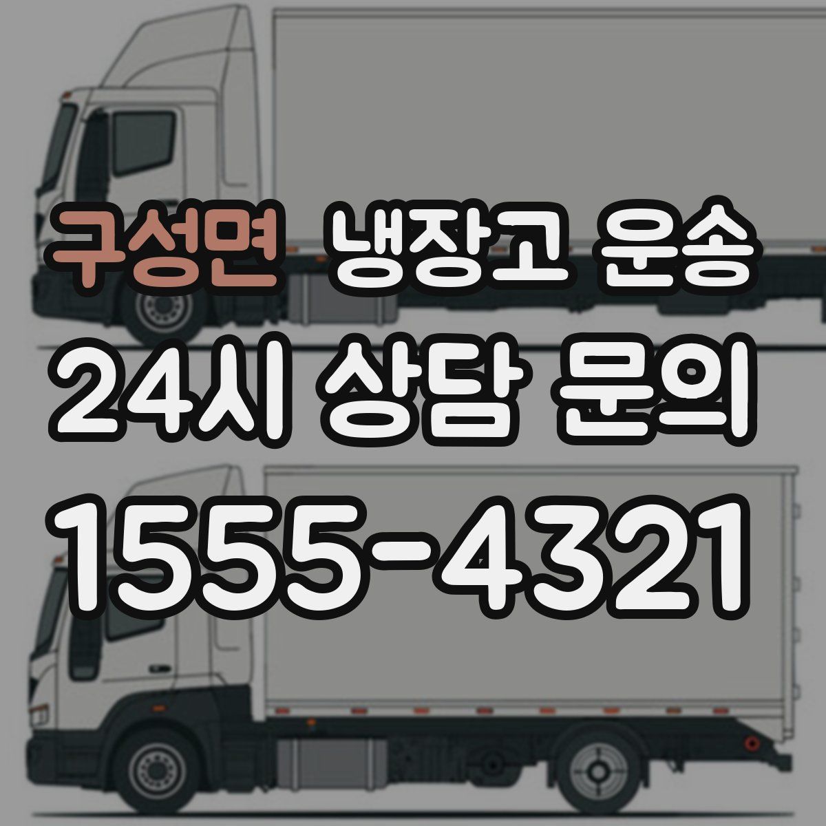 구성면 냉장고 운송