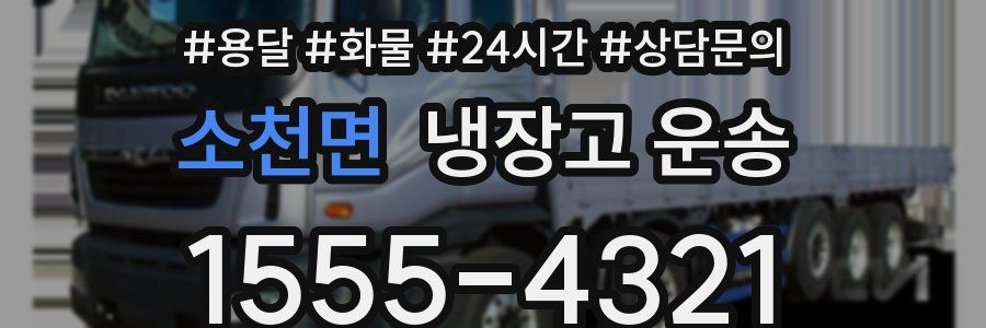 소천면 냉장고 운송