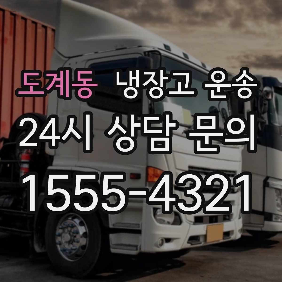 도계동 냉장고 운송