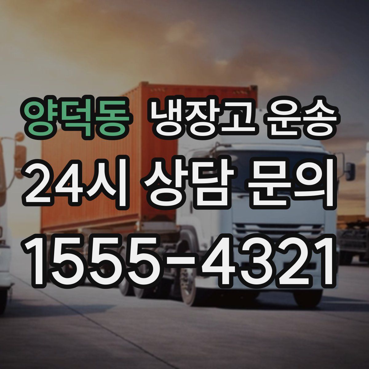 양덕동 냉장고 운송