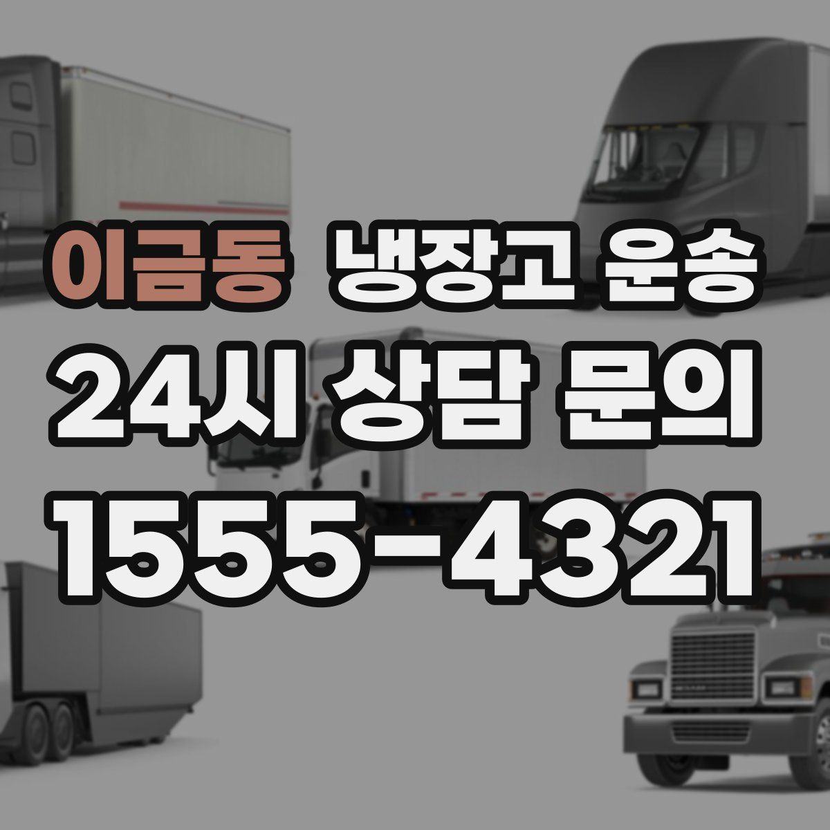 이금동 냉장고 운송