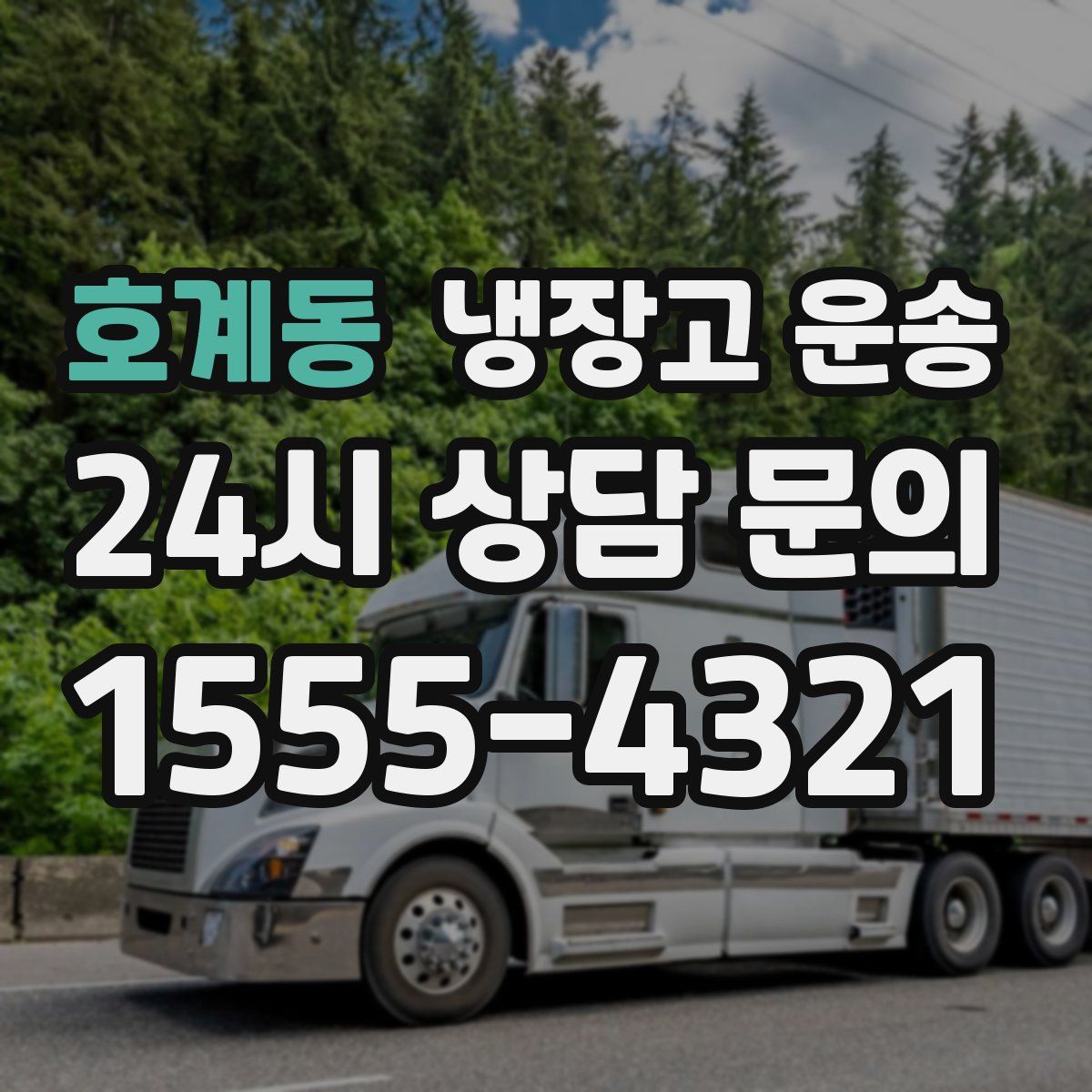 호계동 냉장고 운송