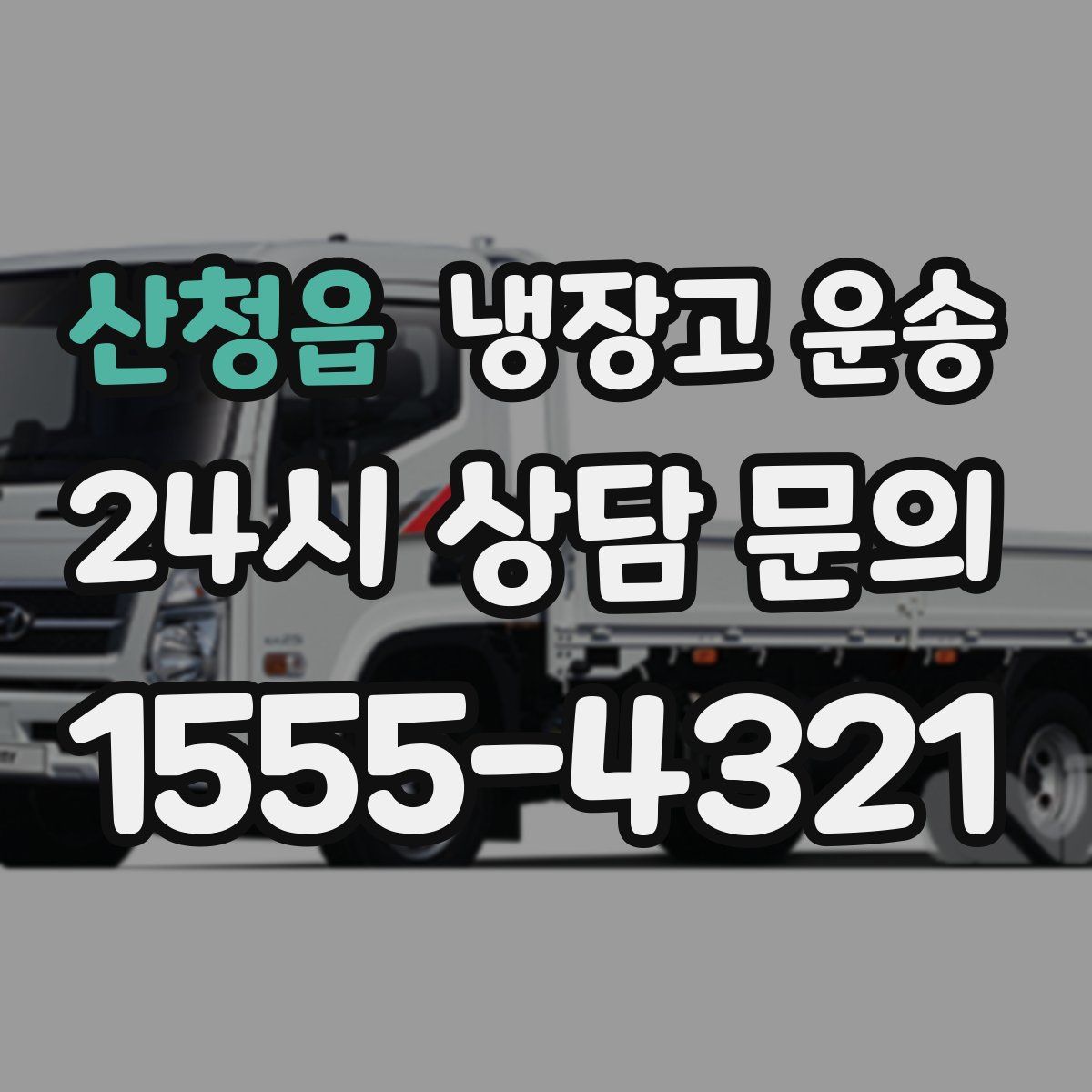 산청읍 냉장고 운송