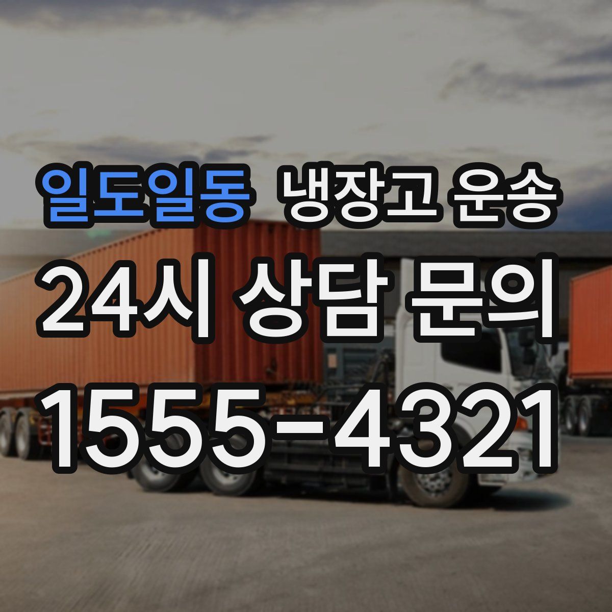 일도일동 냉장고 운송