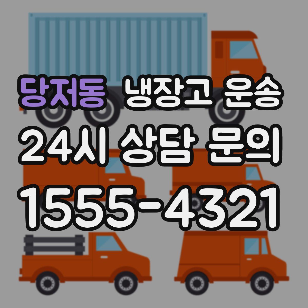 당저동 냉장고 운송