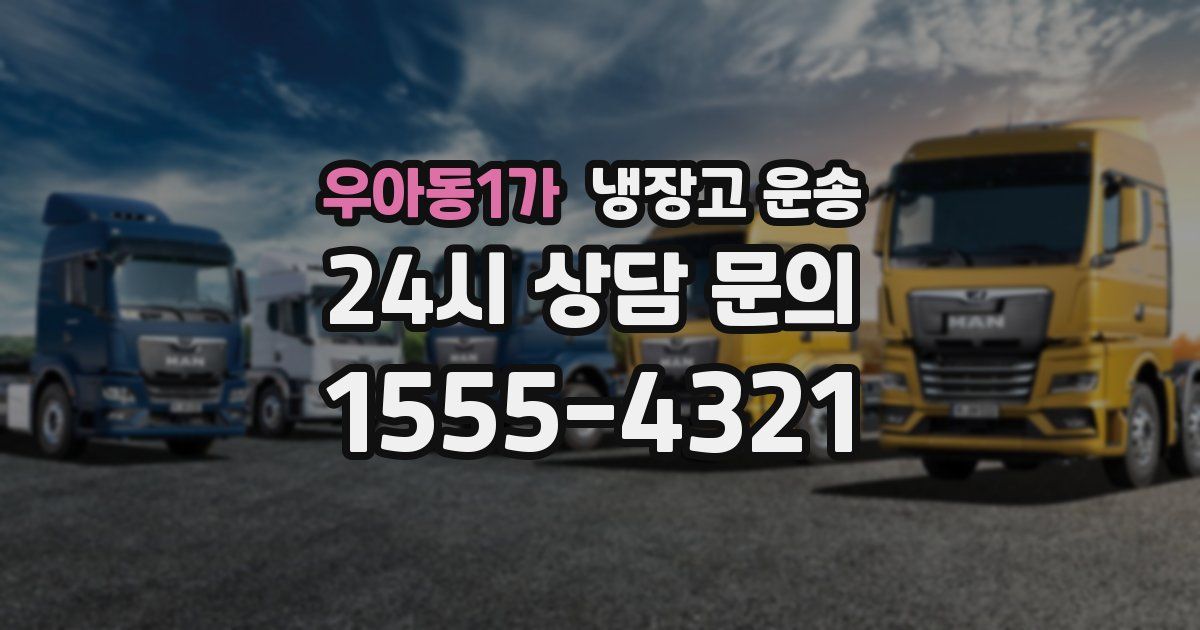 우아동1가 냉장고 운송