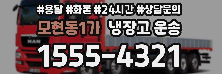 모현동1가 냉장고 운송
