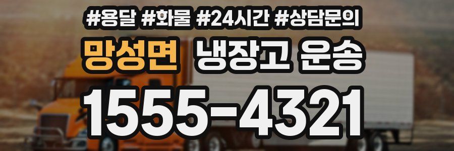망성면 냉장고 운송