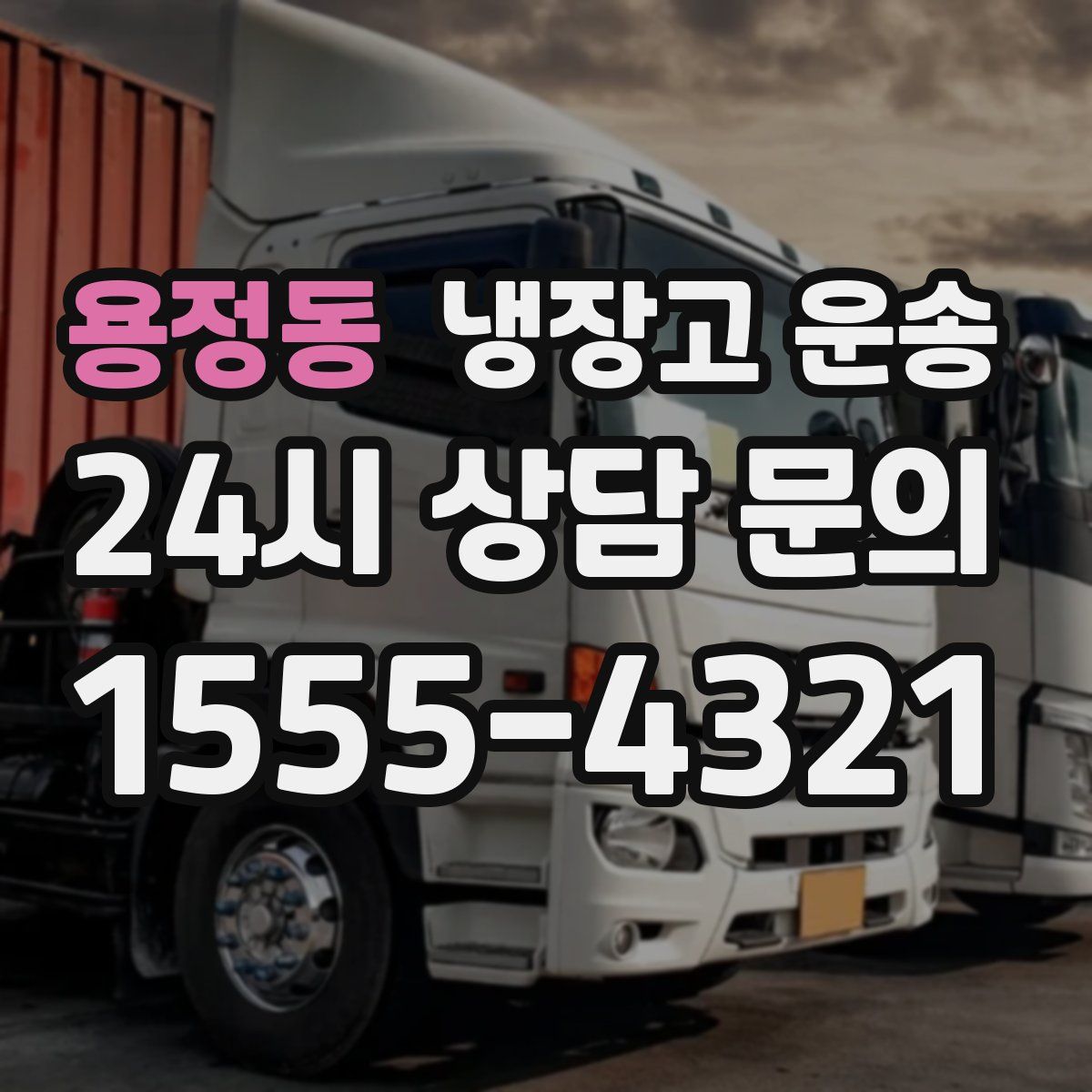 용정동 냉장고 운송