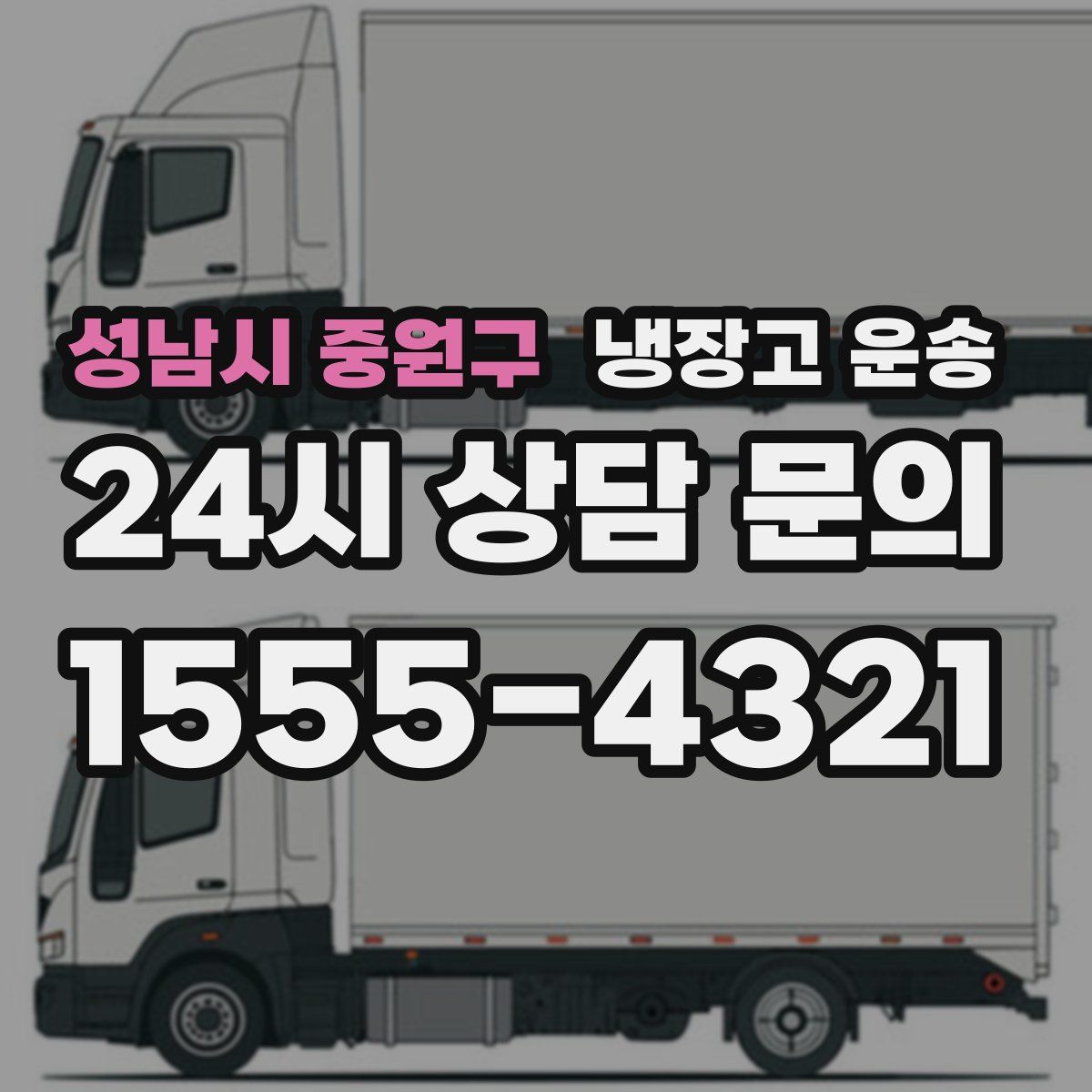성남시 중원구 냉장고 운송