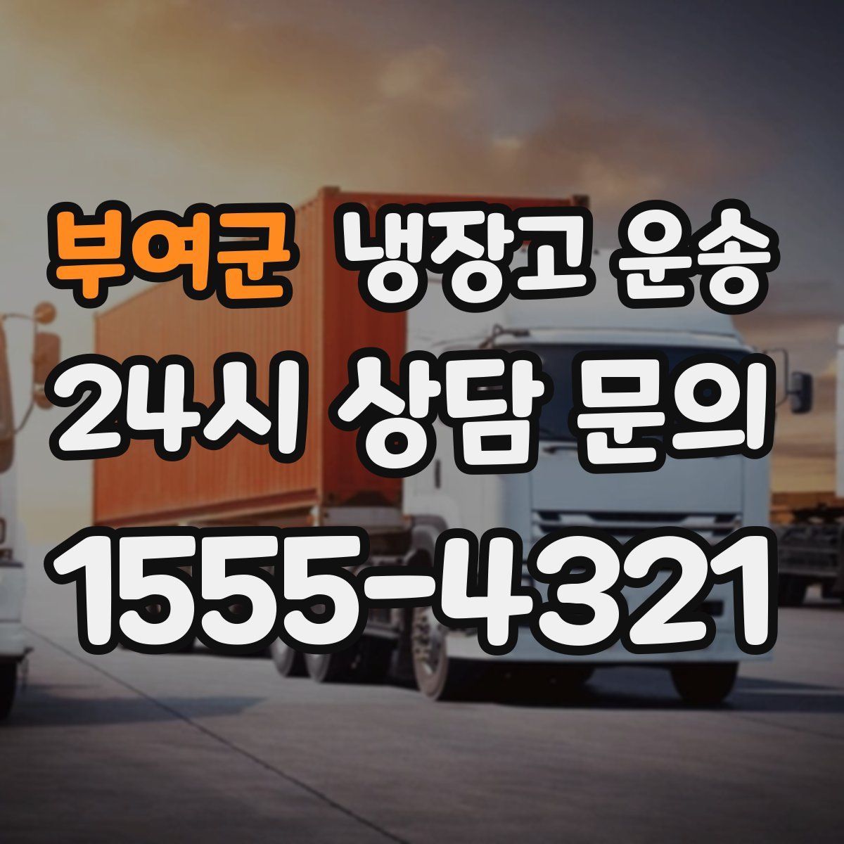 부여군 냉장고 운송