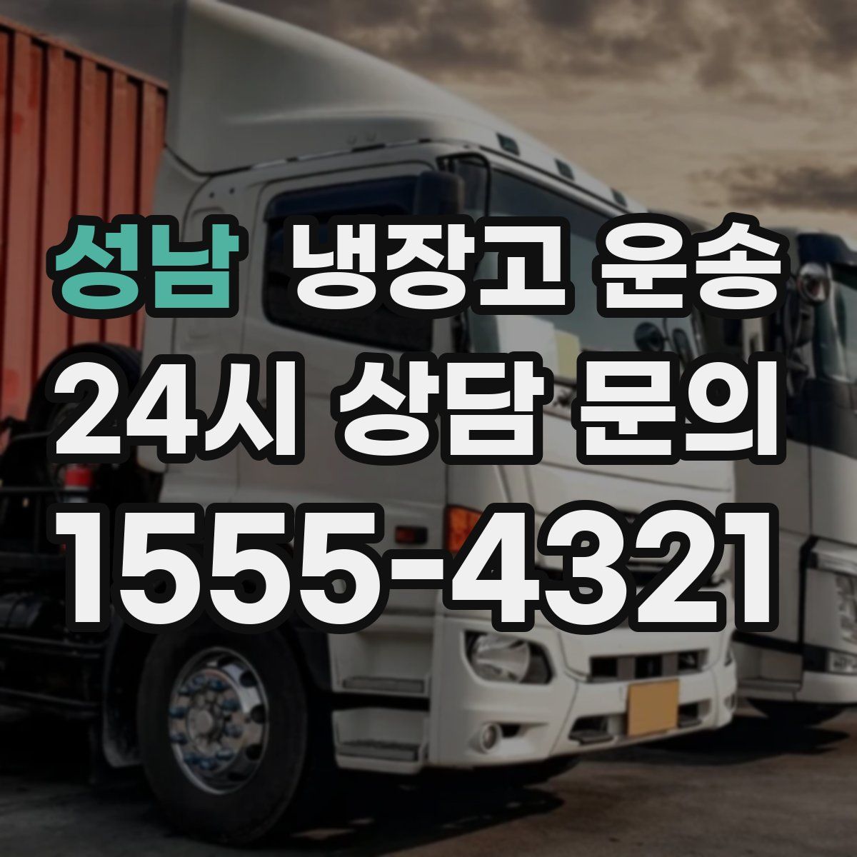 성남 냉장고 운송