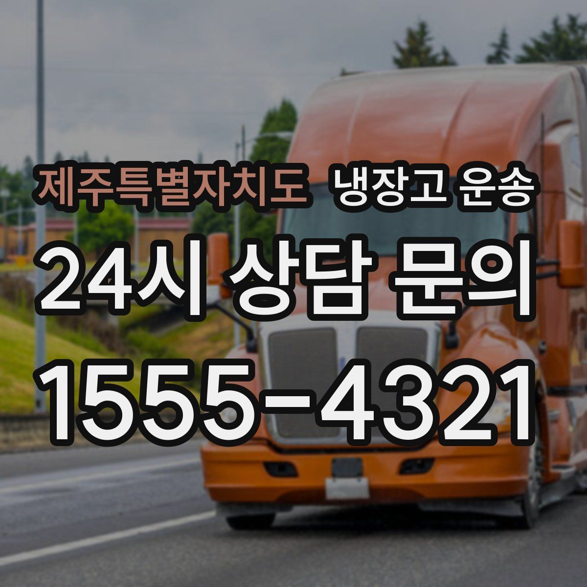 제주특별자치도 냉장고 운송