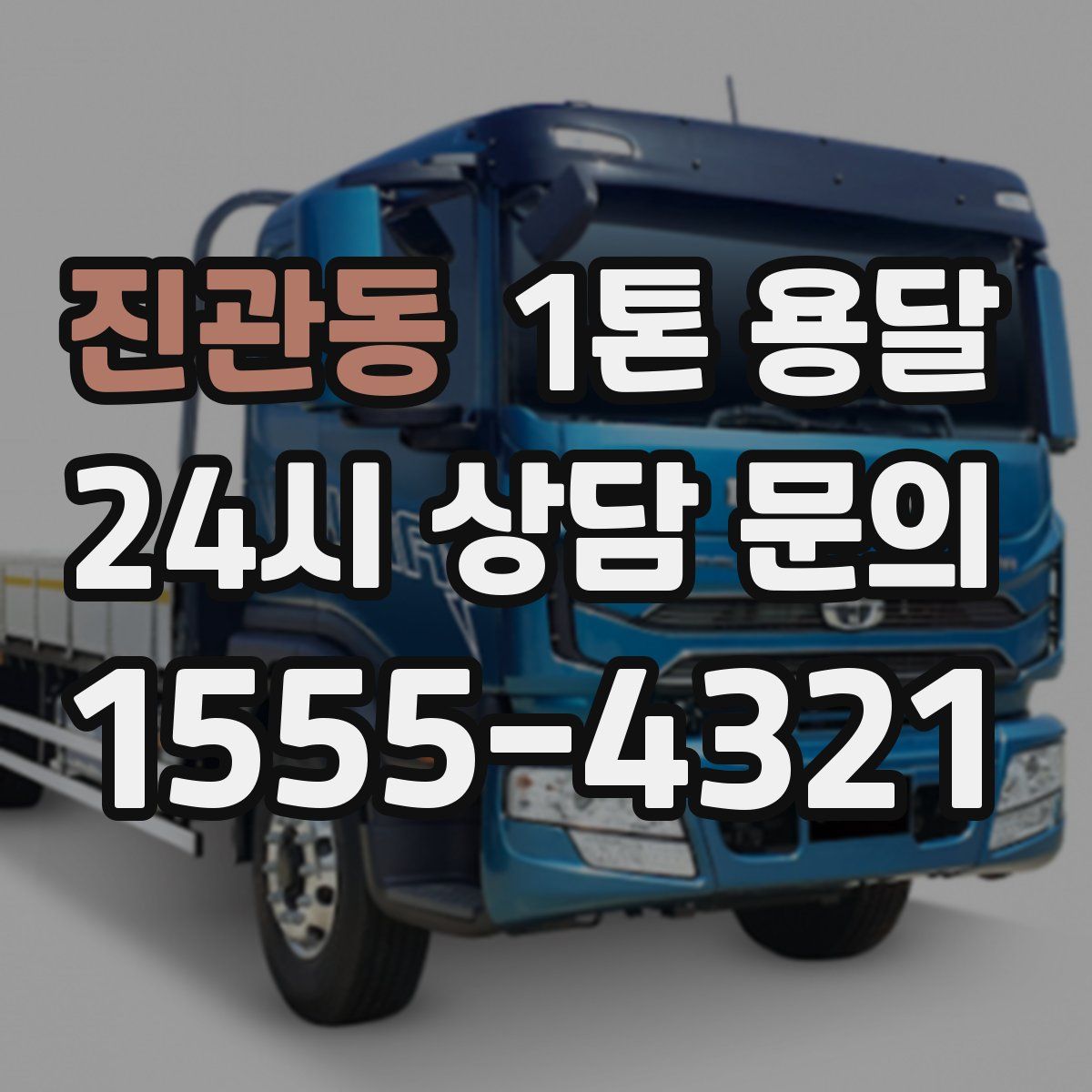 진관동 1톤 용달