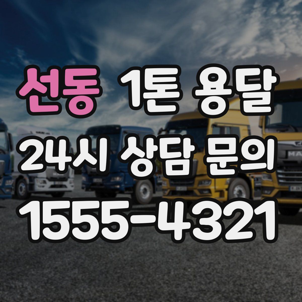 선동 1톤 용달