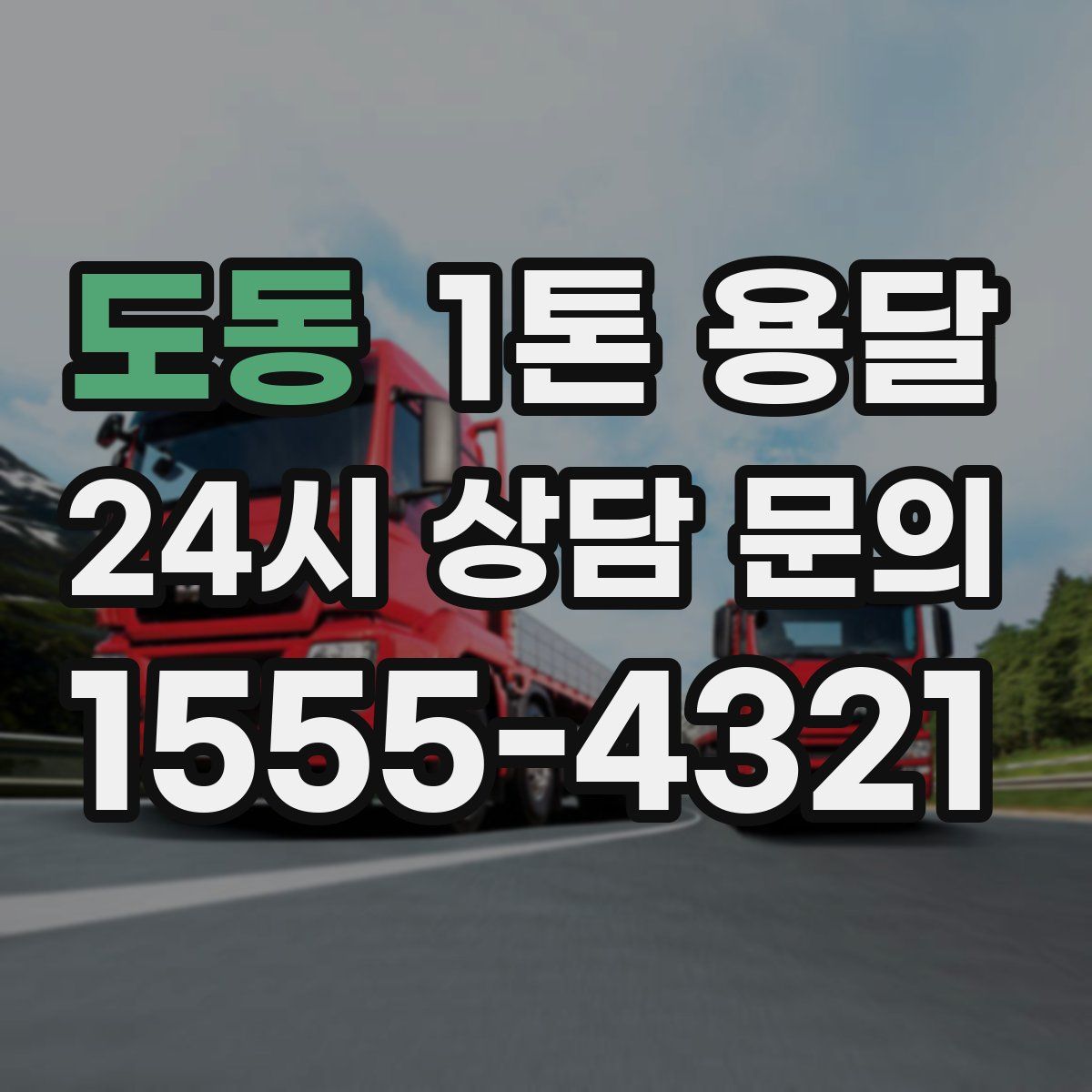 도동 1톤 용달
