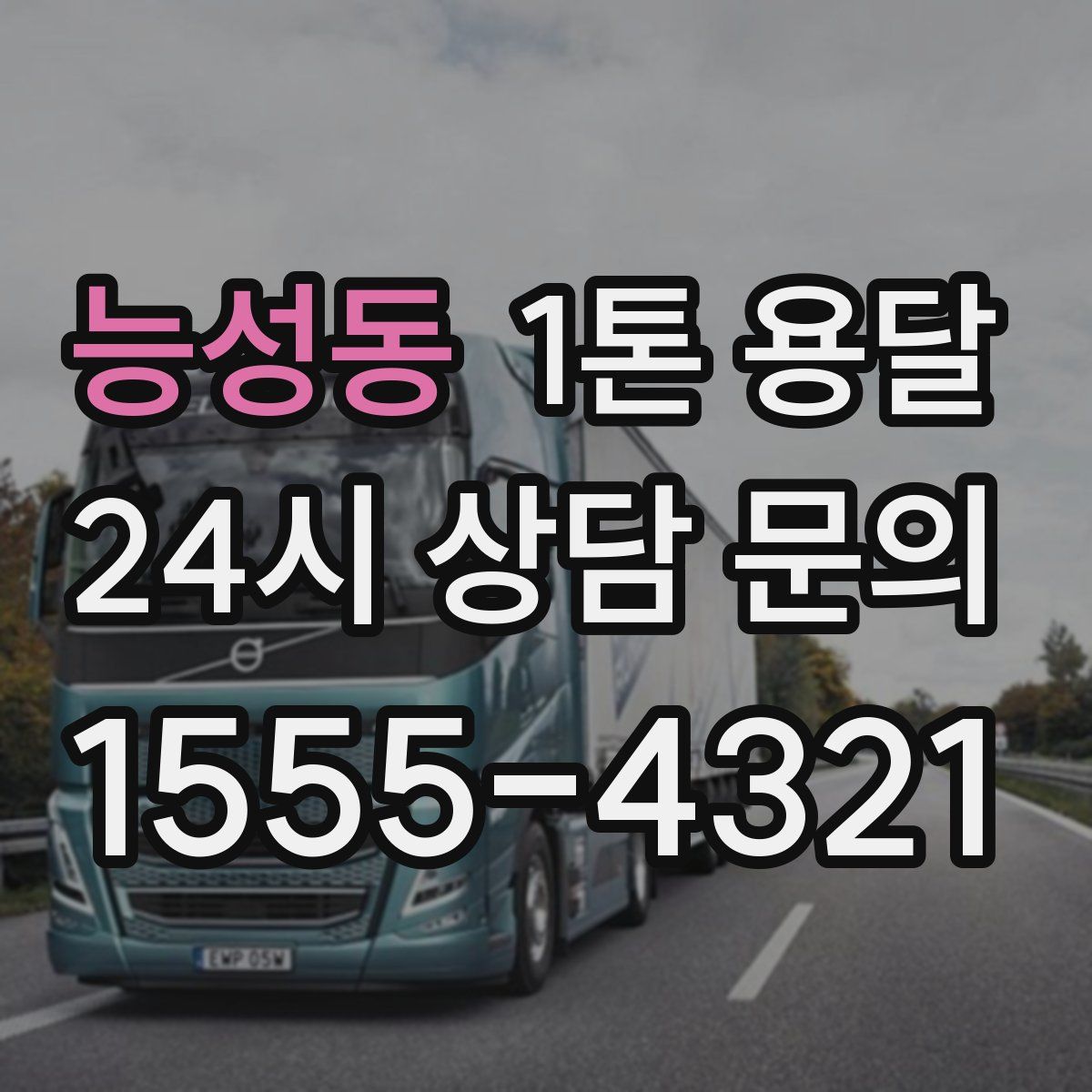 능성동 1톤 용달