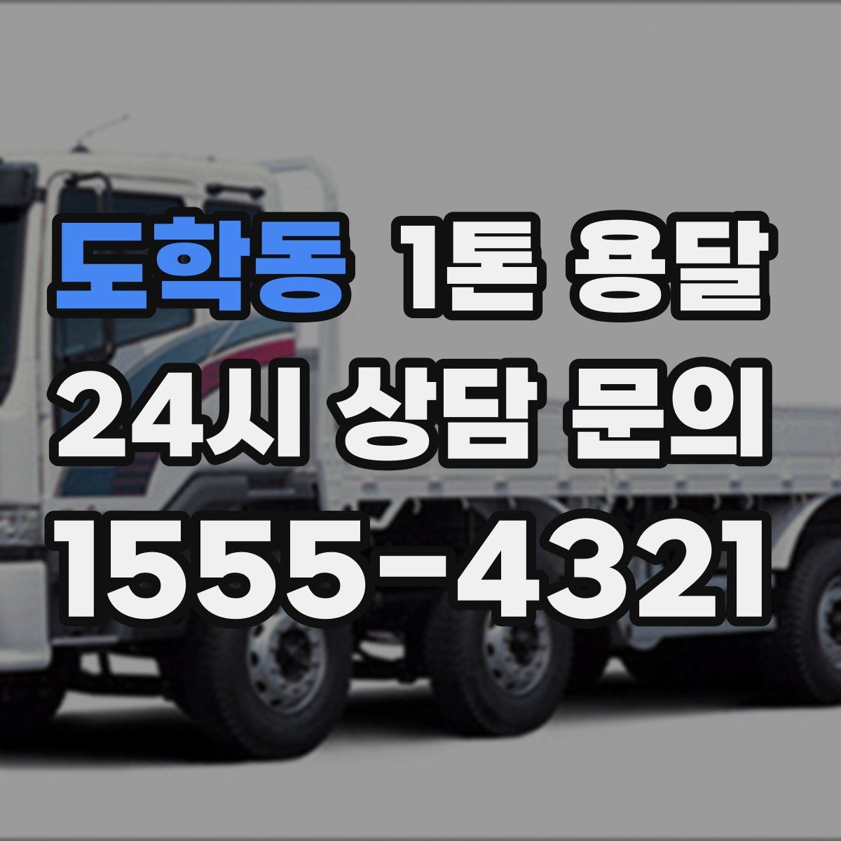 도학동 1톤 용달