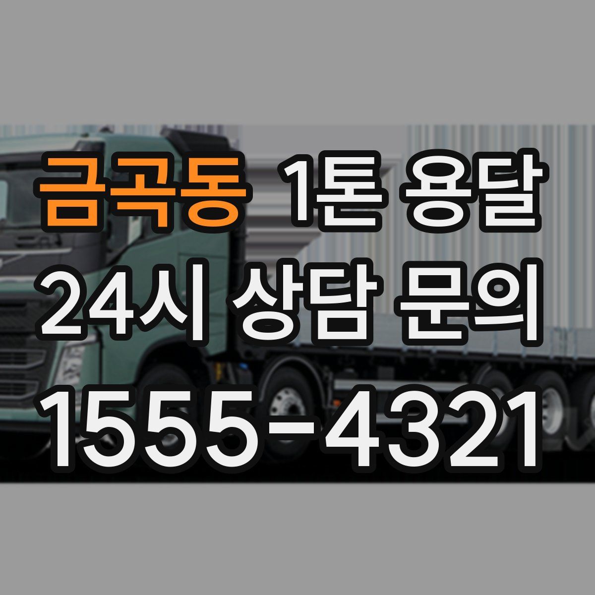금곡동 1톤 용달