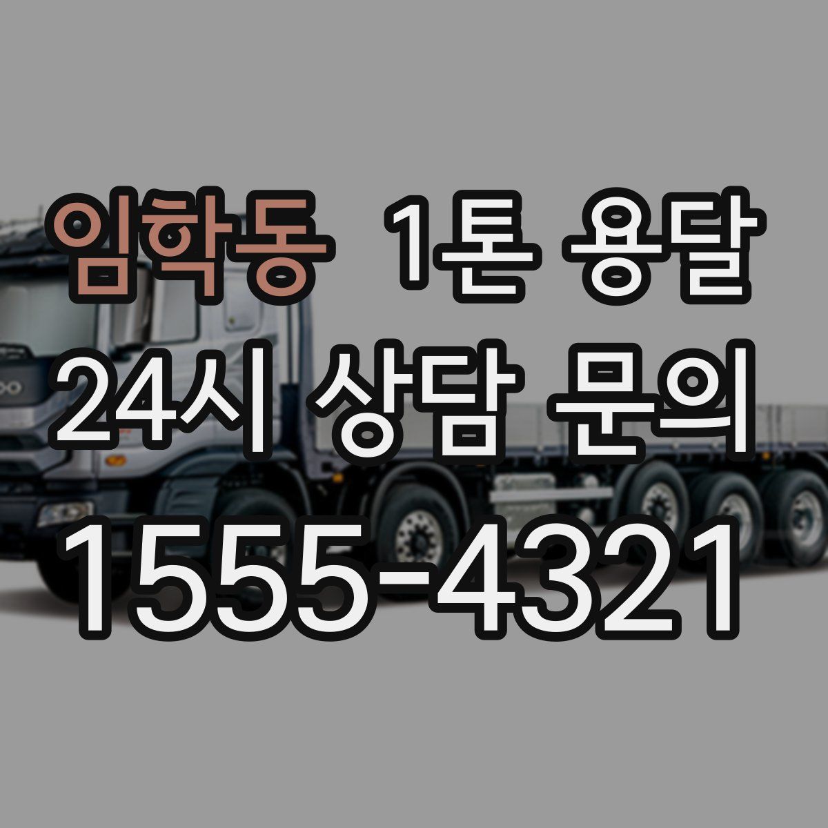 임학동 1톤 용달