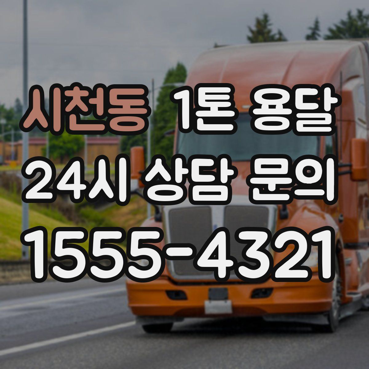 시천동 1톤 용달