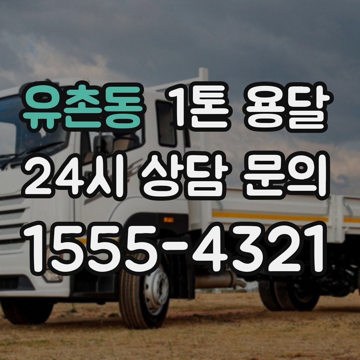 유촌동 1톤 용달
