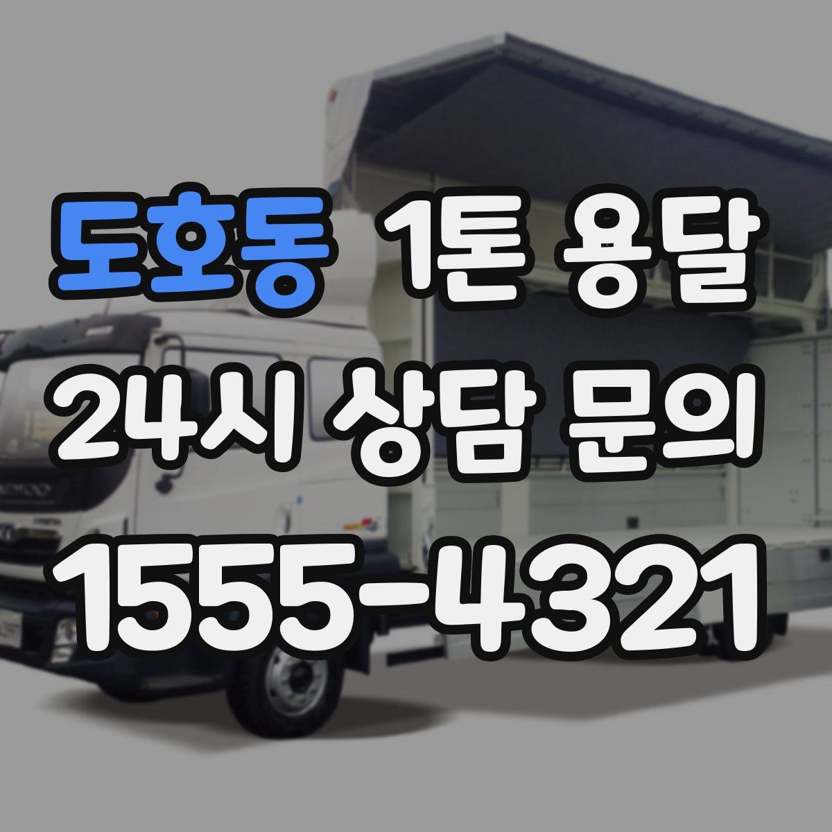 도호동 1톤 용달