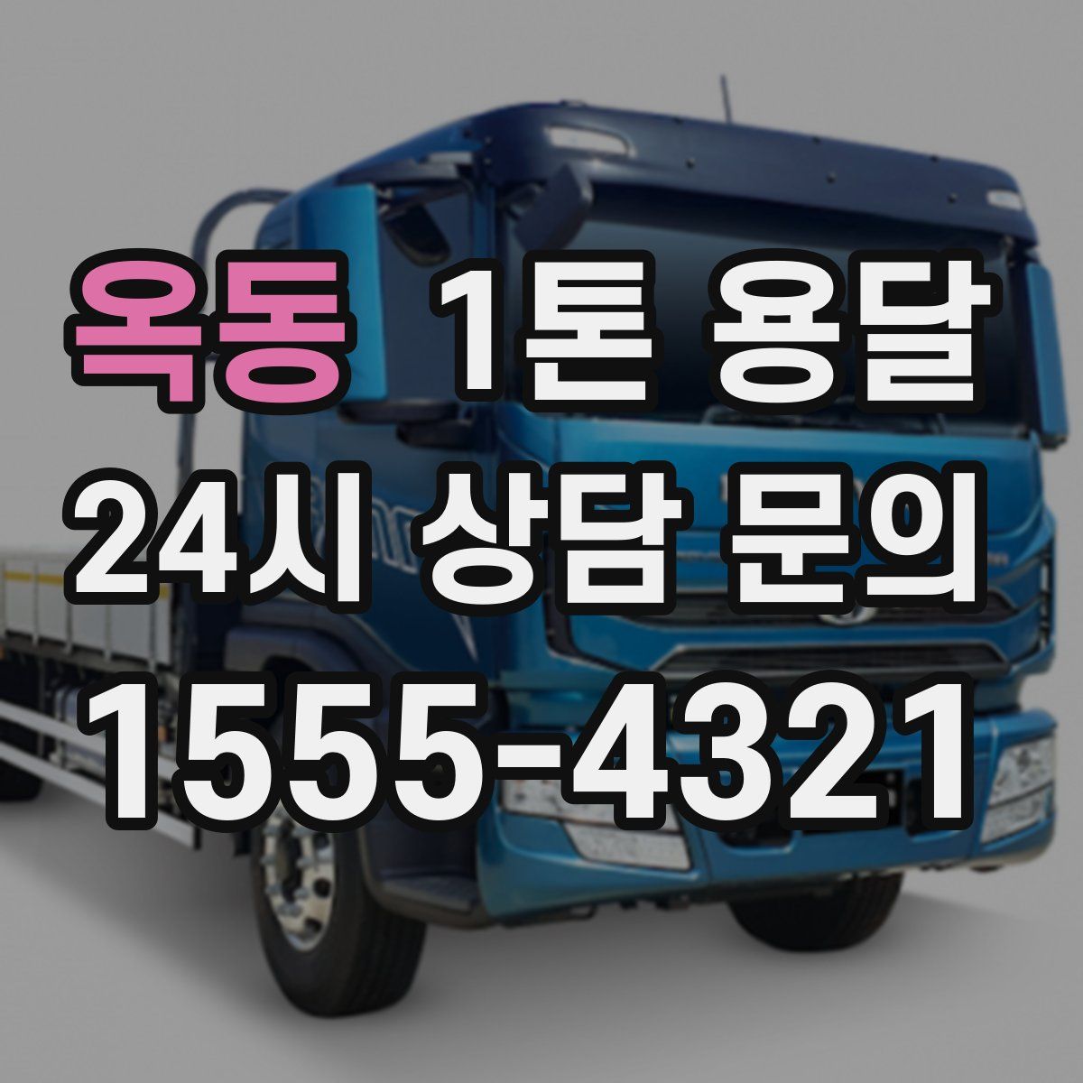 옥동 1톤 용달