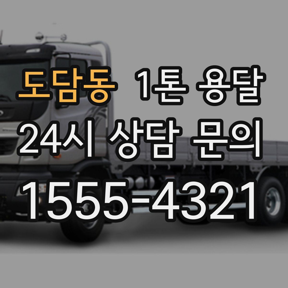 도담동 1톤 용달
