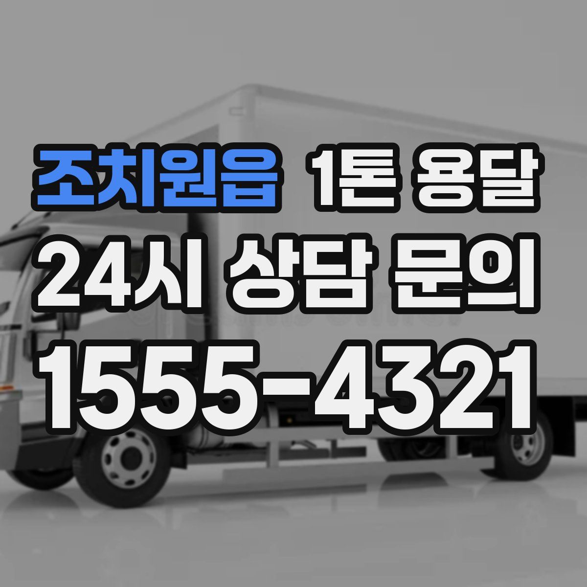 조치원읍 1톤 용달