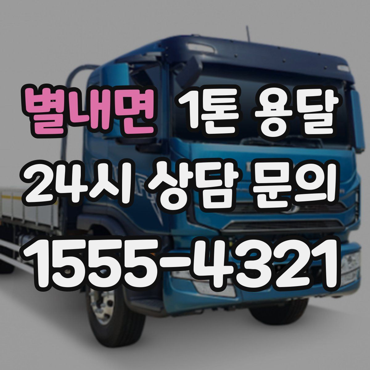 별내면 1톤 용달