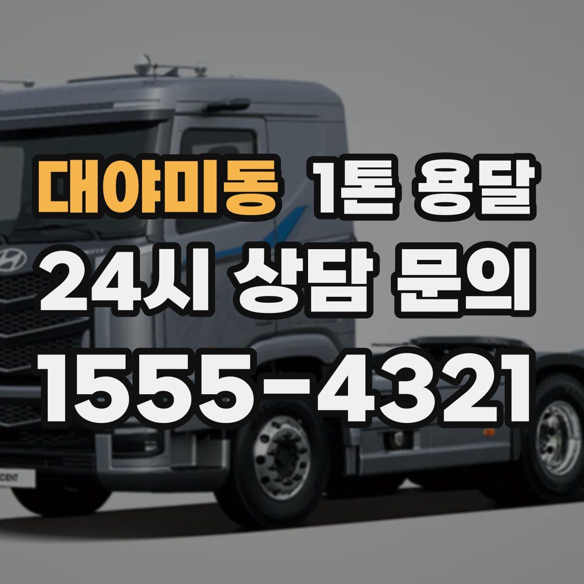 대야미동 1톤 용달