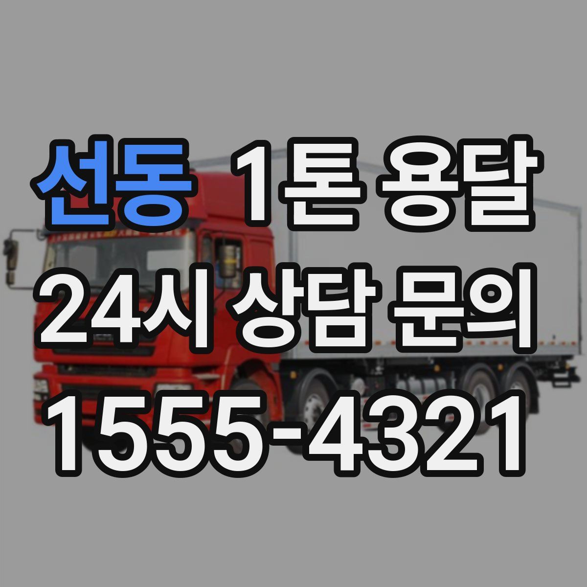 선동 1톤 용달