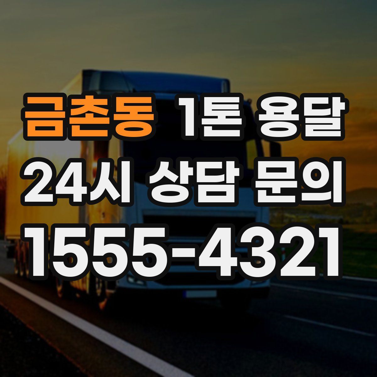 금촌동 1톤 용달