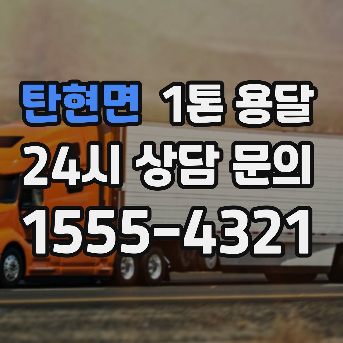 탄현면 1톤 용달
