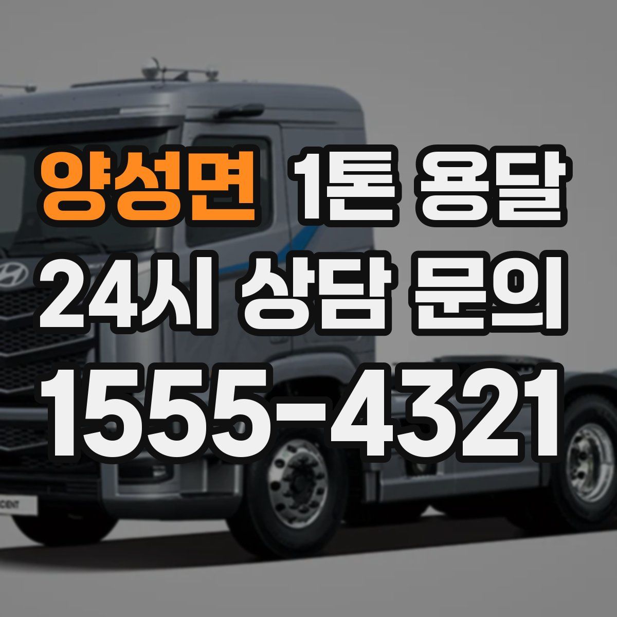 양성면 1톤 용달