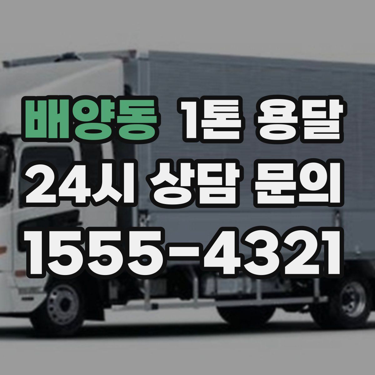 배양동 1톤 용달