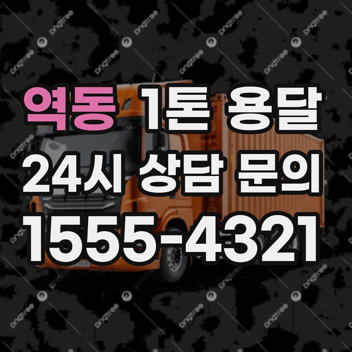 역동 1톤 용달