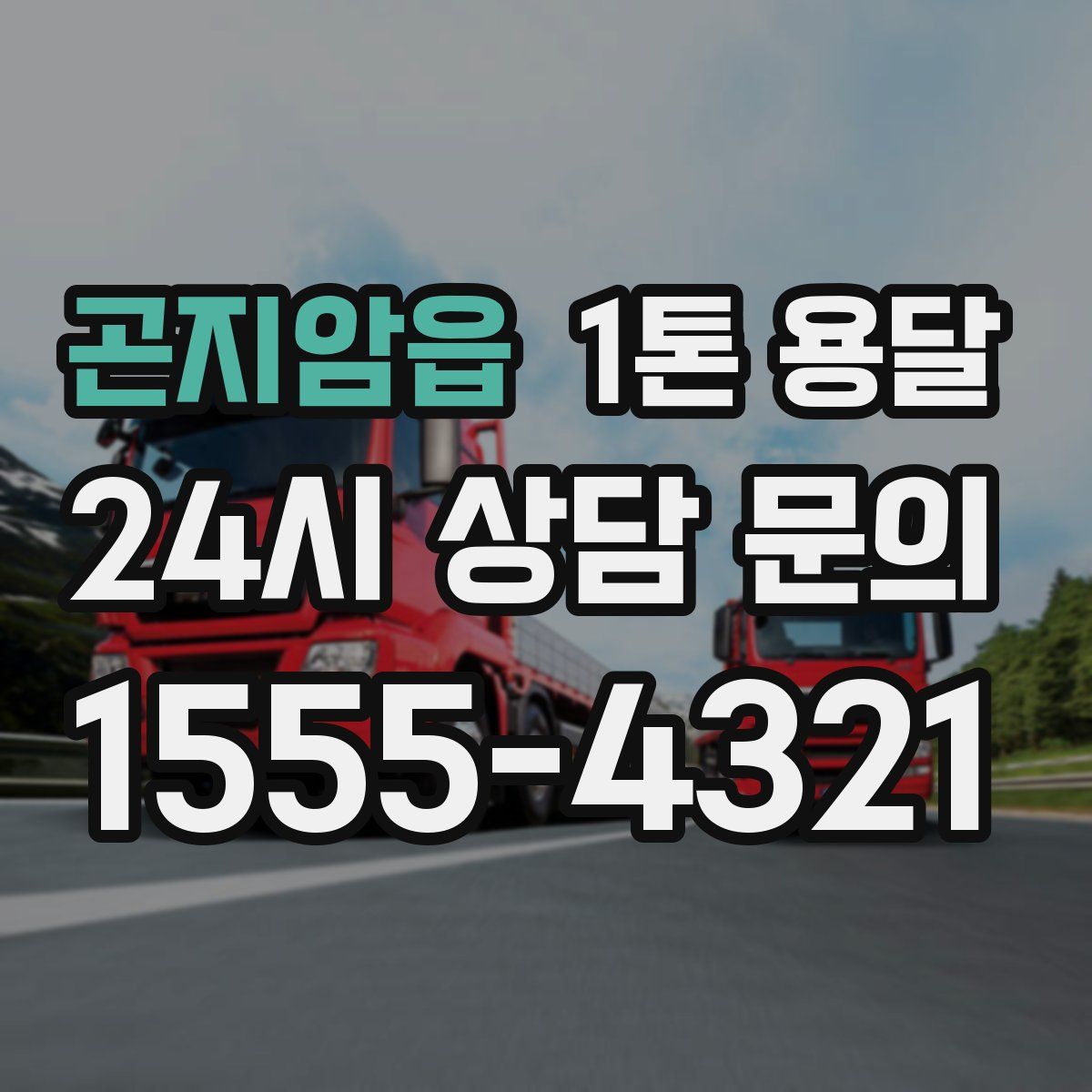 곤지암읍 1톤 용달