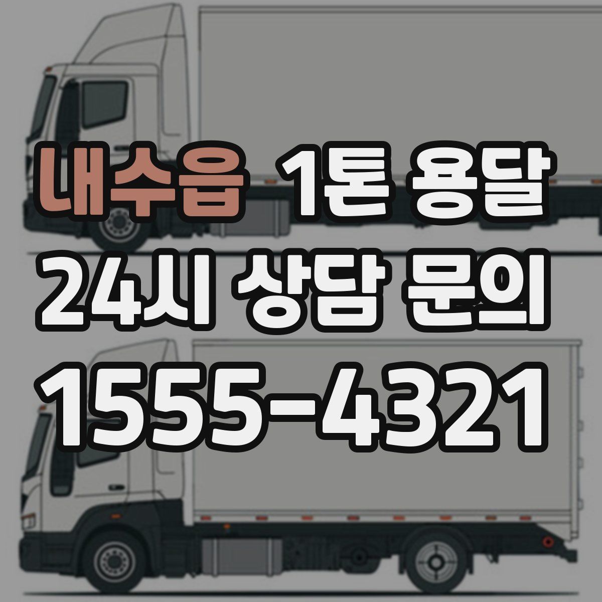 내수읍 1톤 용달