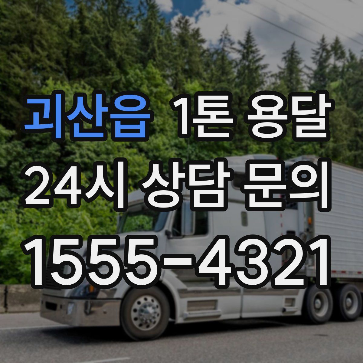 괴산읍 1톤 용달