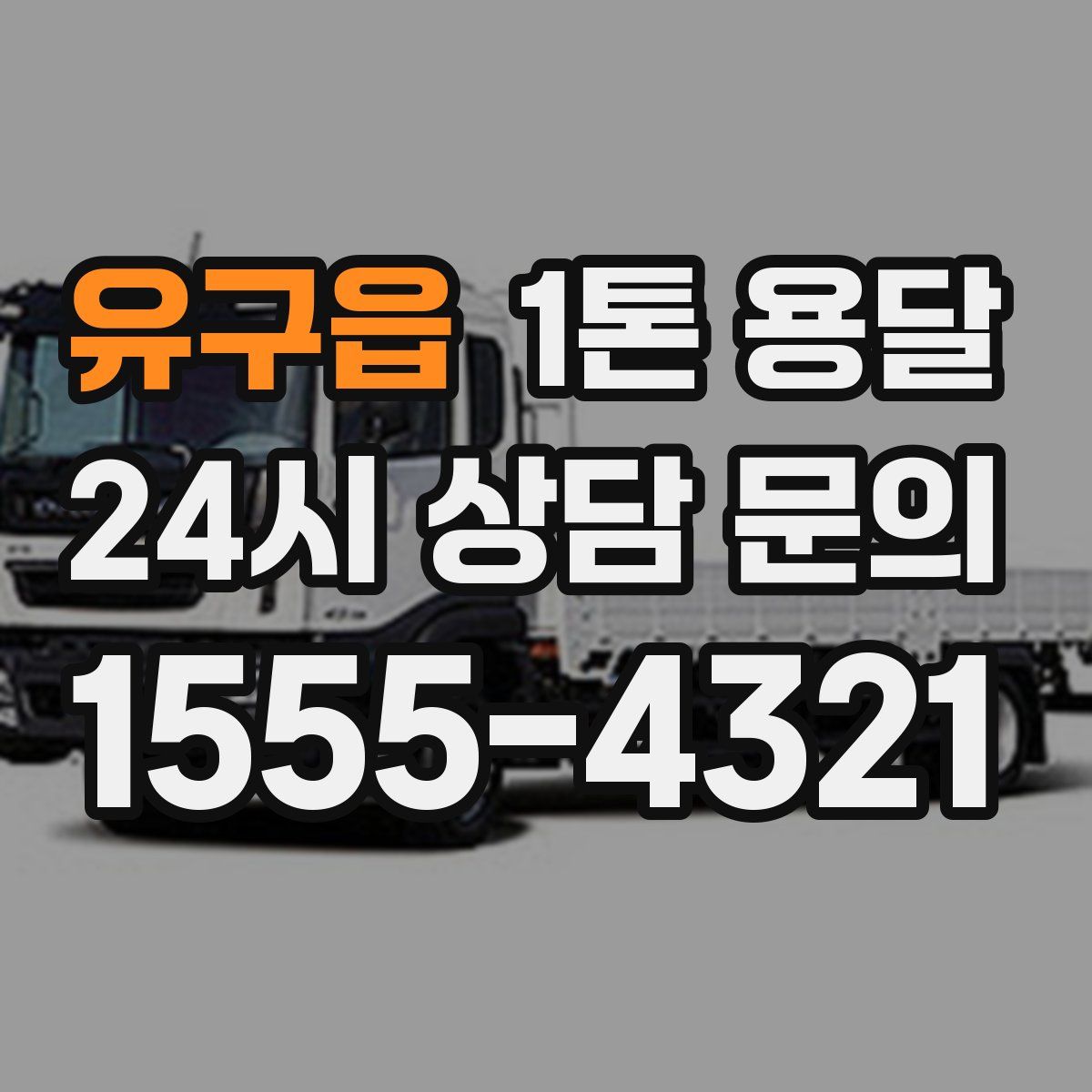 유구읍 1톤 용달