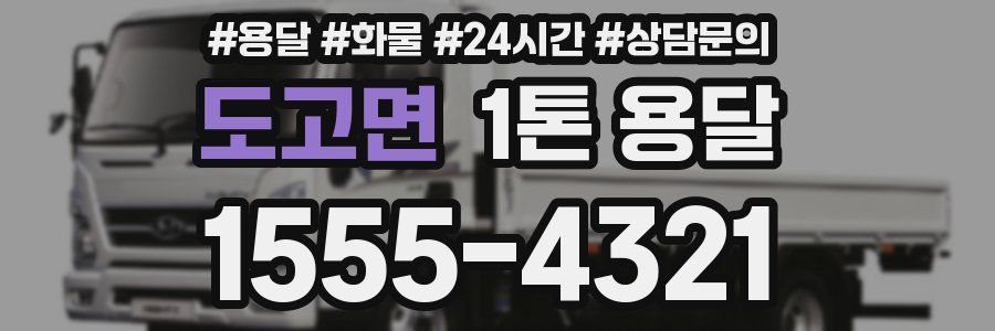 도고면 1톤 용달