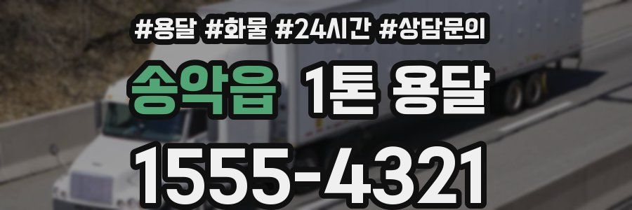 송악읍 1톤 용달